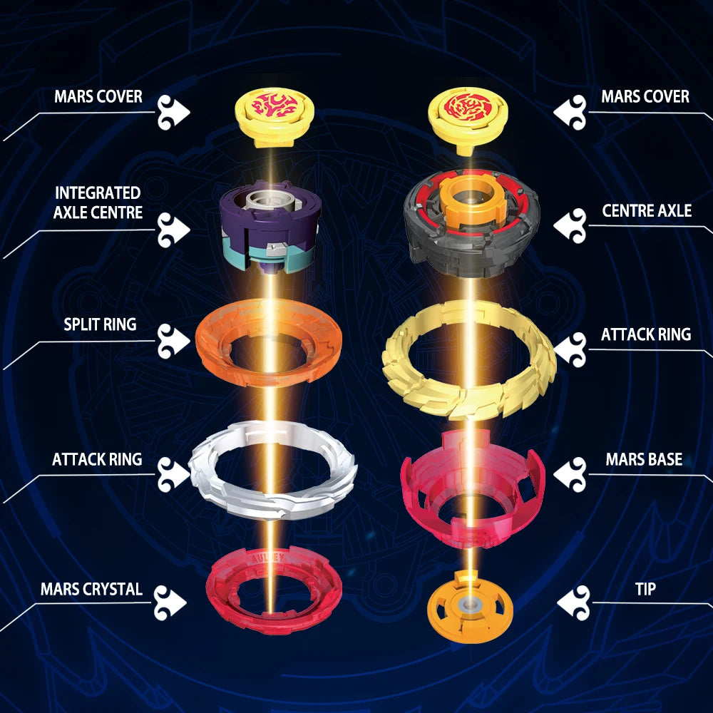 Infinity Nado 3 Original Crack Series-2 In1 Split Spinning Top