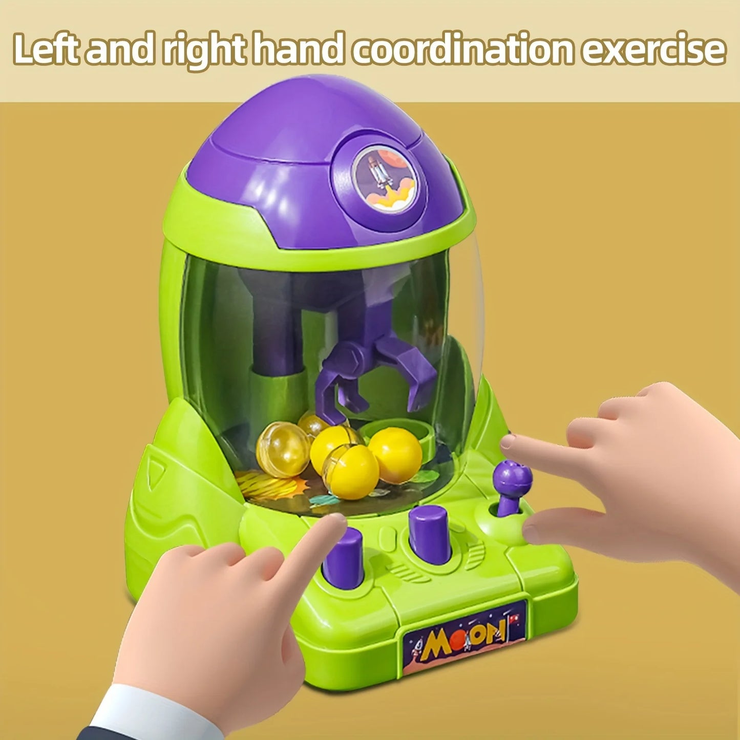 Space Rocket Claw Machine