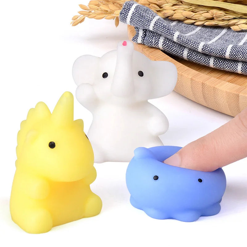 Kawaii Squishies Mochi Anima Squishy Toys 50-5PCS