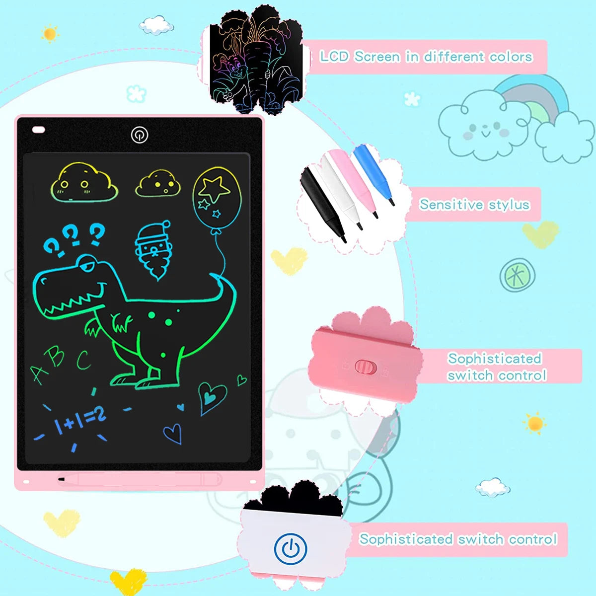 8.5/12 inch LCD Writing Tablet Doodle Board