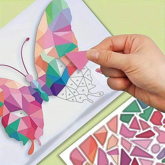 3D Effect Jigsaw Puzzle Stickers