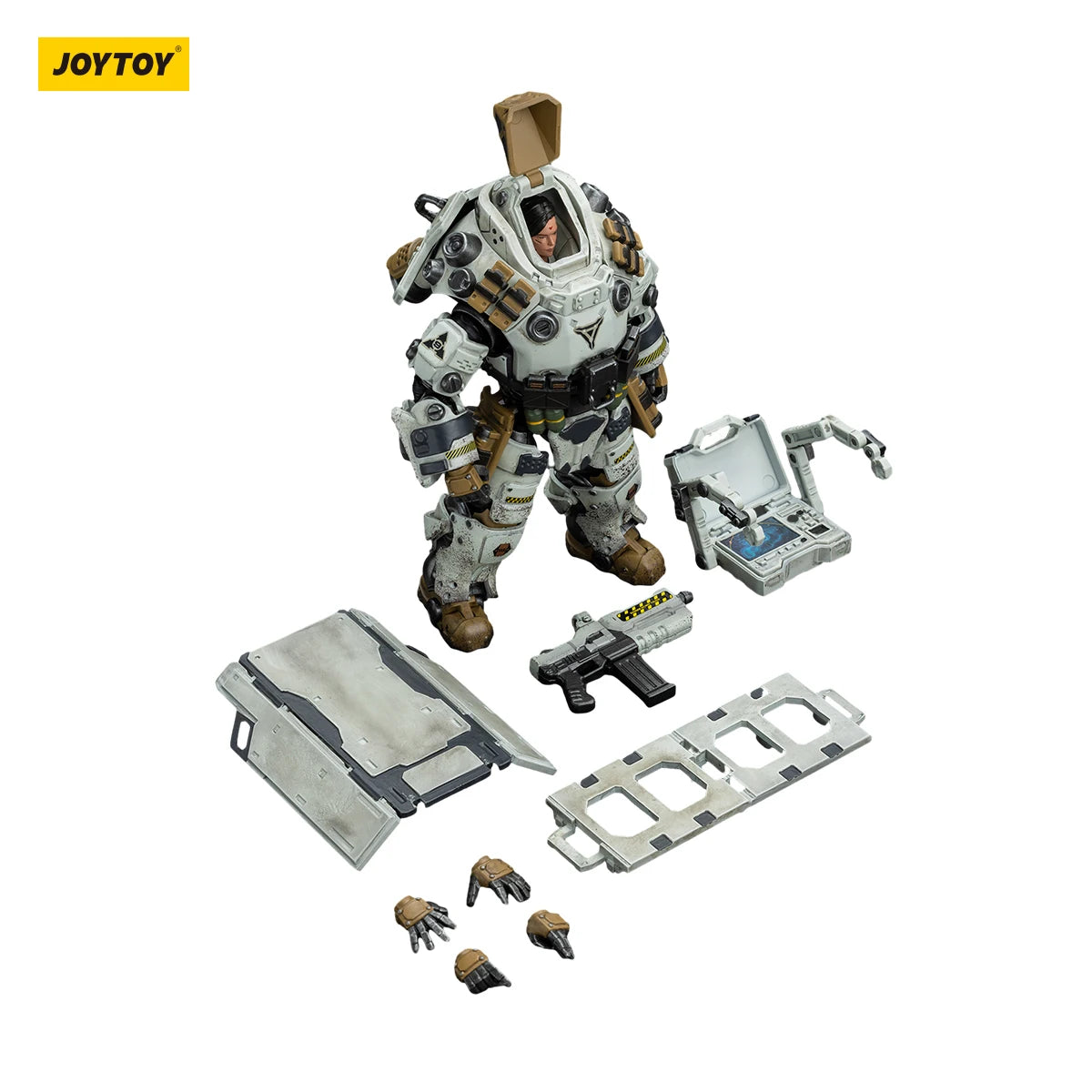 JOYTOY Battle Star 1/18 Action Figures Anime 15.5cm Sorrow Expeditionary Forces 09th Legion Rescue Squad Heavy Medical  Gunner