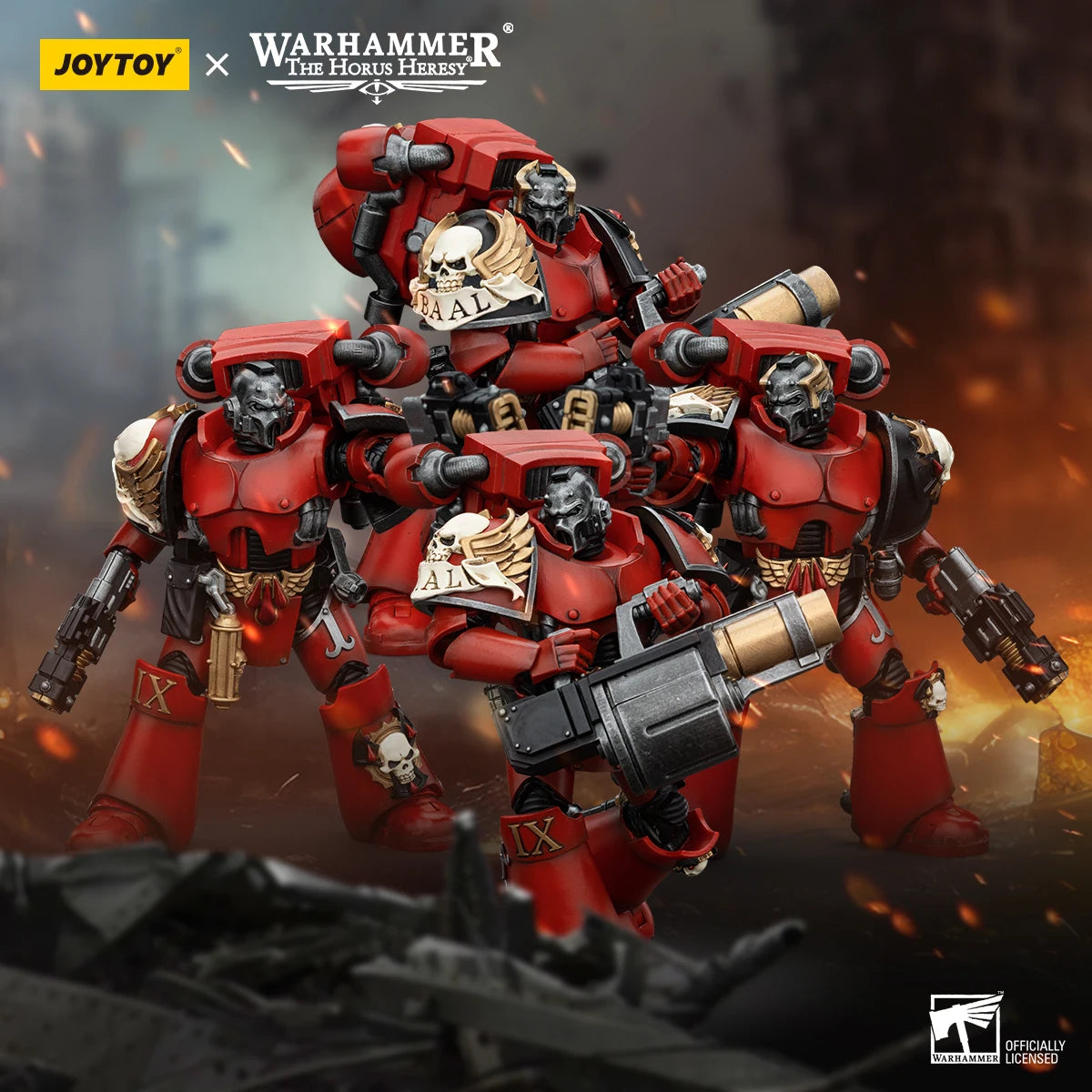 JOYTOY Warhammer 40k 1/18 Action Figures  Blood Angels Angel's Tears Squad