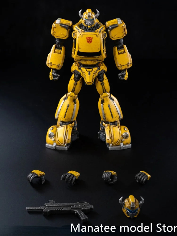 Original Threezero MDLX G1 Bumblebee Action Figure Small Scale Alloy Skeleton Finished Model