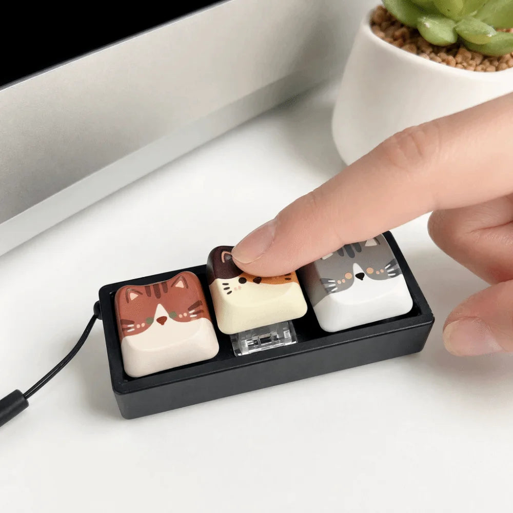 Kawaii Animal Keys Clicker