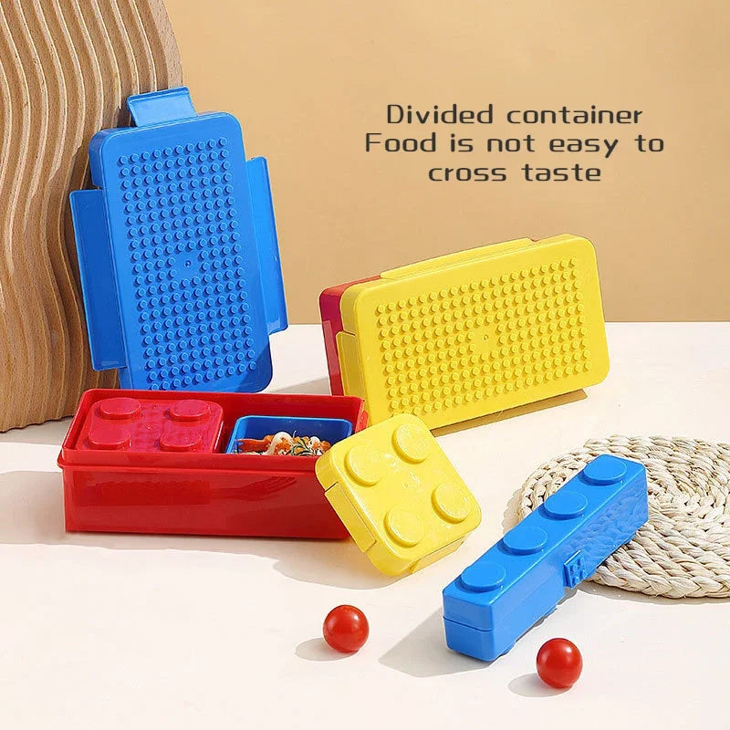 Portable DIY Lunch Box Building Blocks