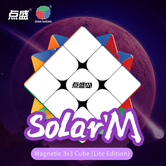 DianSheng Solar 3M Magnetic 3×3×3 Magic Cube