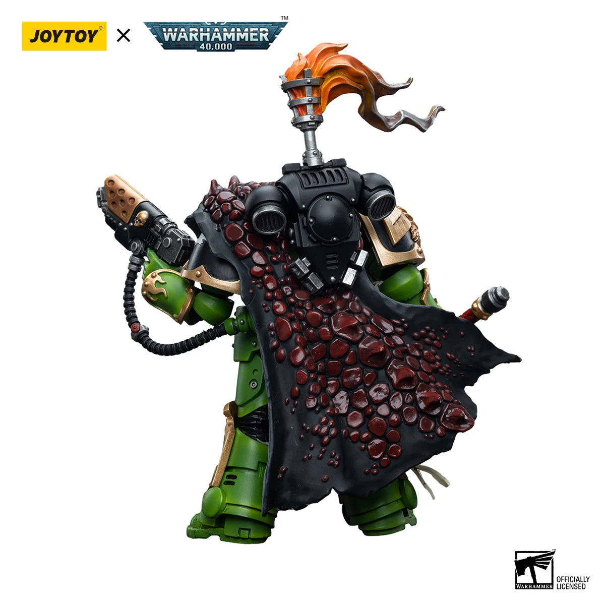 JOYTOY Warhammer 40k 1/18 Action Figures Salamanders Captain Adrax Agatone