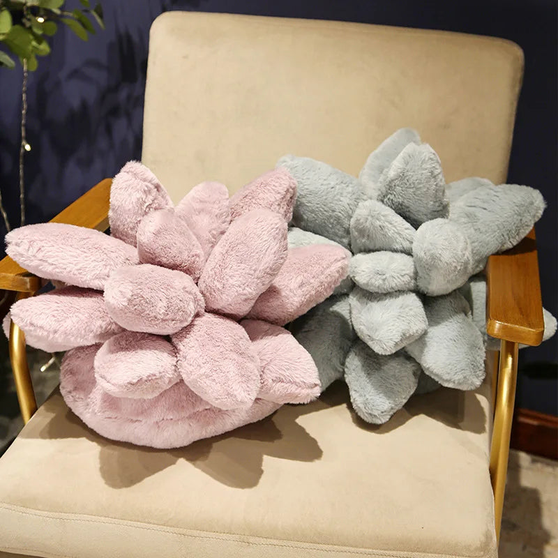 Soft Plush Potted Flowers Decoration