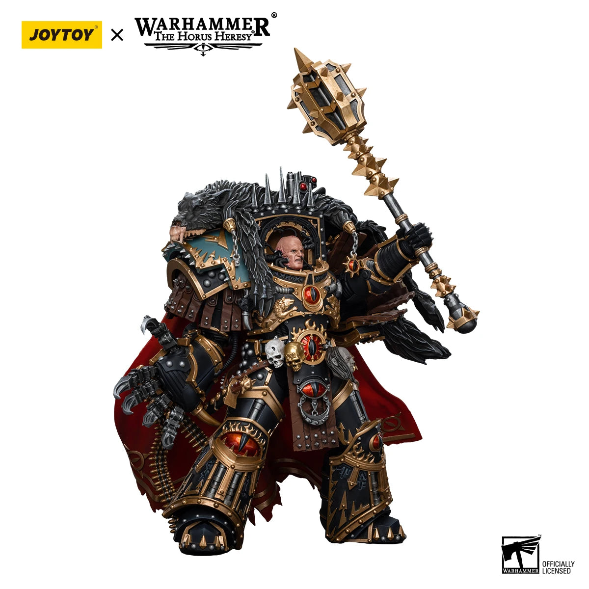 JOYTOY Warhammer 40k 1/18 Action Figures Sons of Horus Warmaster Horus Primarch of the XVIth Legion