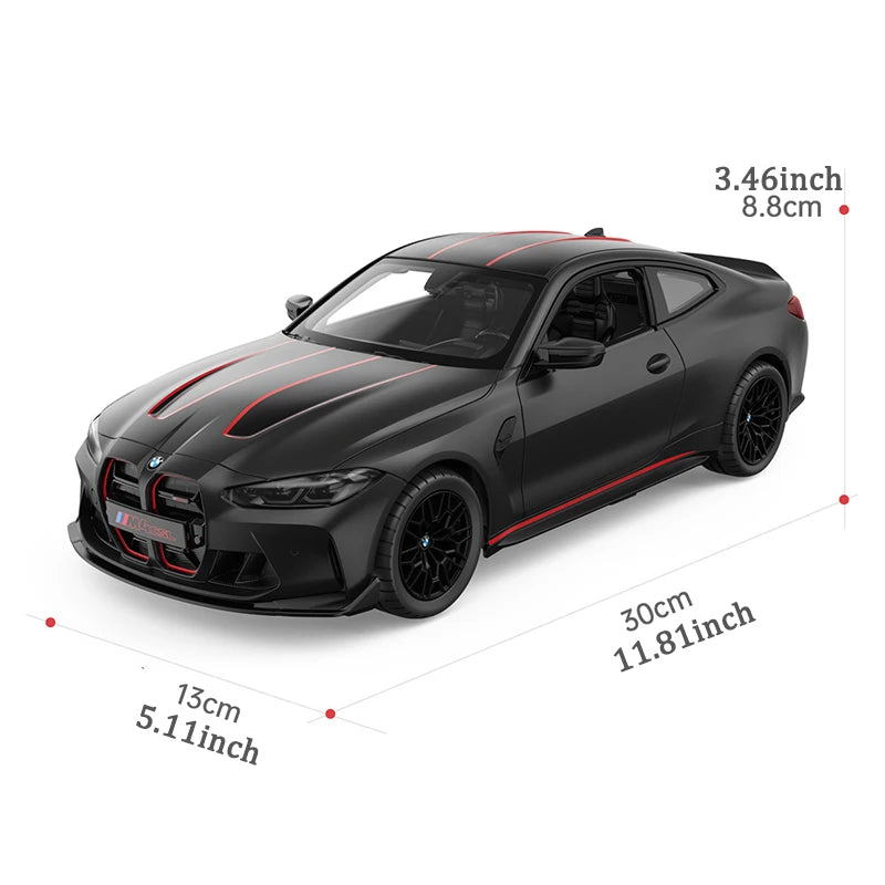 RASTAR BMW M4 CSL 스포츠카 RC 자동차 1:16 