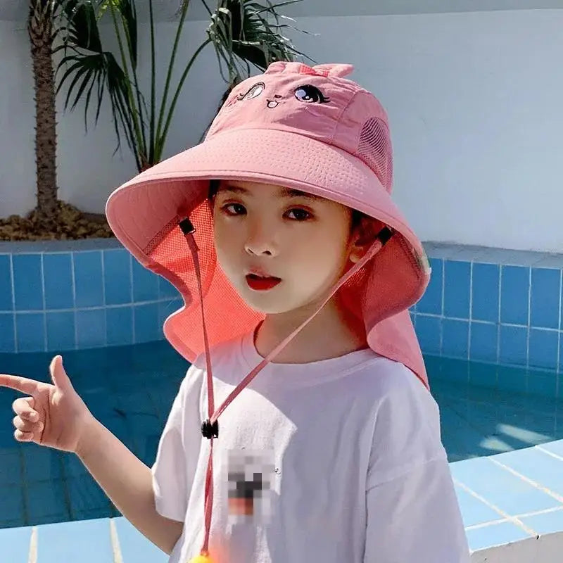 Children Sun Hat Summer Kids UV Protection