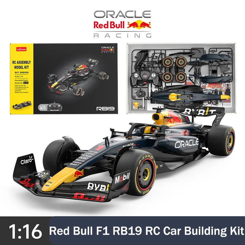 Rastar Red Bull RB19 RC Cars Building kit 1:16