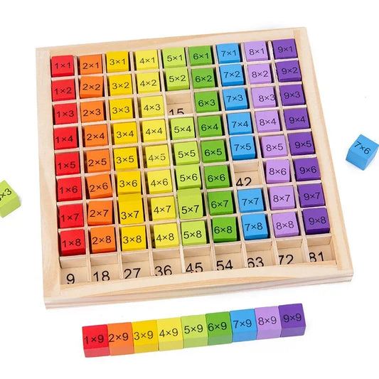 Multiplication Table Montessori Educational Wooden Toys