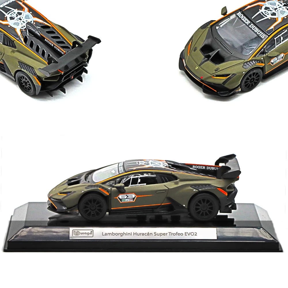 Bburago Lamborghini Huracan Super Trofeo EVO2 Cars 1:43