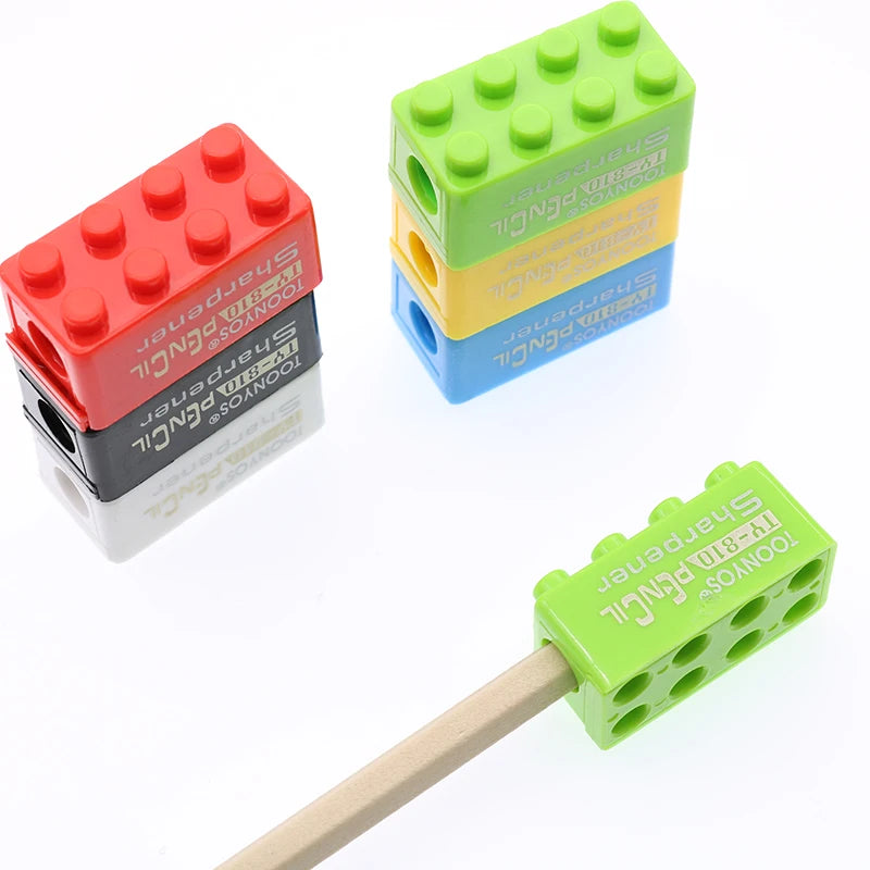 10p Building Blocks Pencil Sharpener