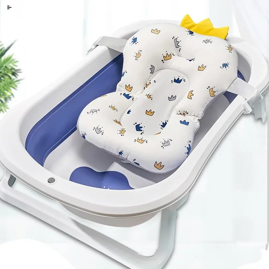 Foldable Bath Temperature Sensing Tub for Baby