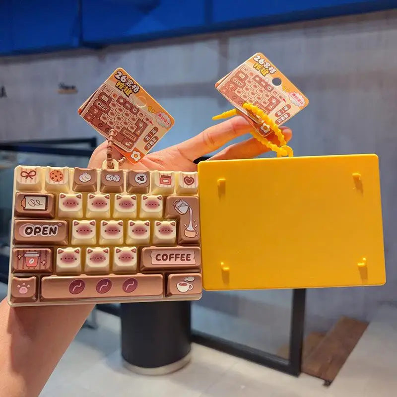 26 Key Pudding Keyboard Cartoon Clicker