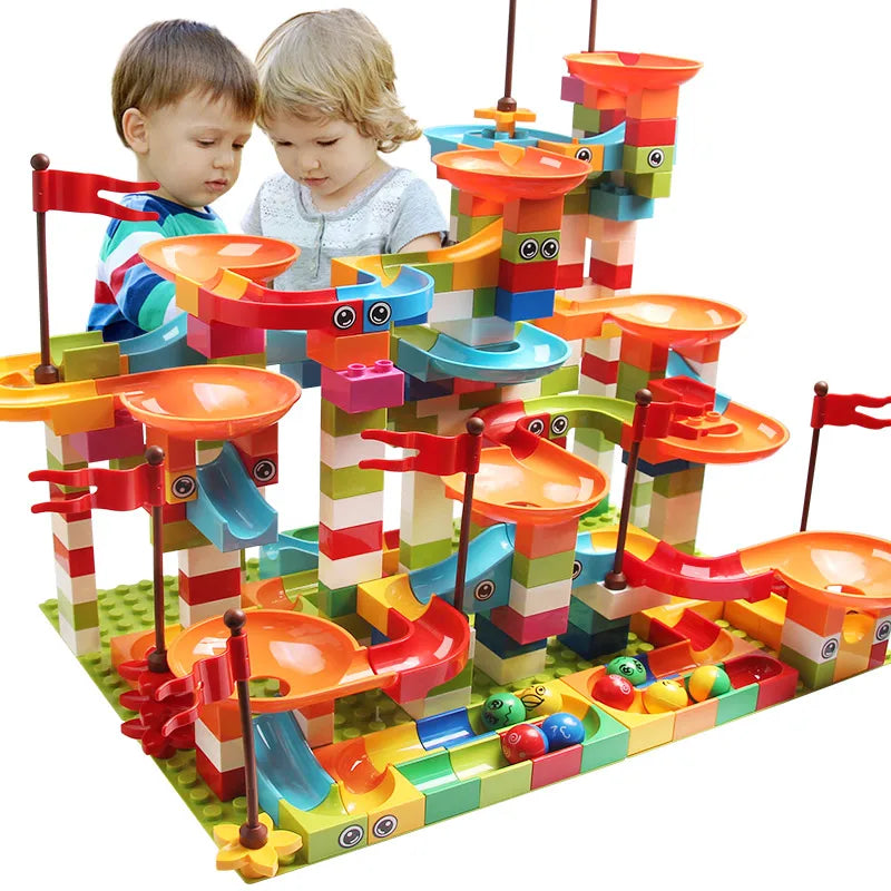 Marble Race Run Big Block 77-308PCS