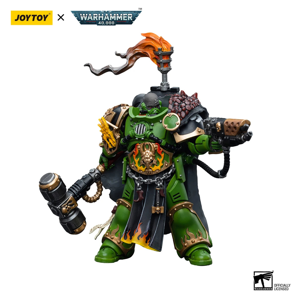 JOYTOY Warhammer 40k 1/18 Action Figures Salamanders Captain Adrax Agatone