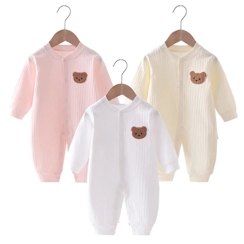 Bear Infant One-Piece Onesie Jumpsuit Cotton