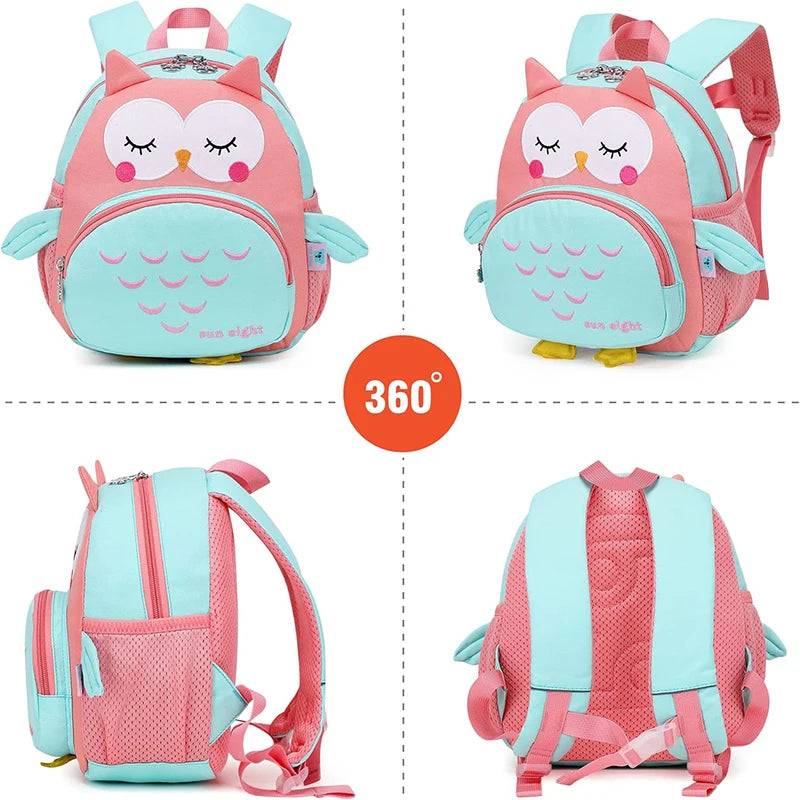 3D Cartoon Animal Baby Backpacks