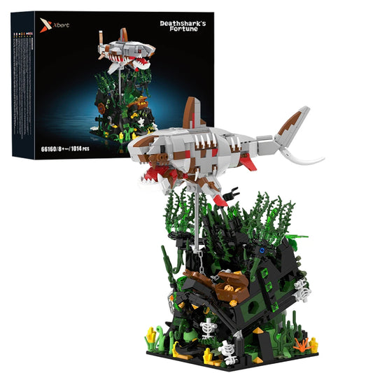 Deathshark's Fortune Building Blocks 1014PCS