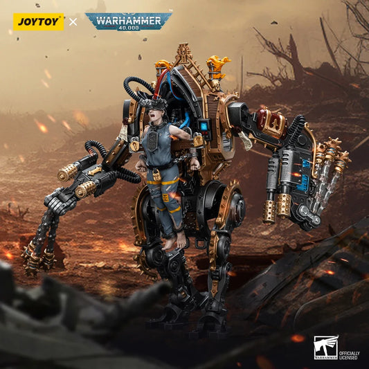 JOYTOY Warhammer 40k 1/18 Action Figures Mecha Anime 24cm Adepta Sororitas Penitent Engine with Penitent Flails Mecha Model