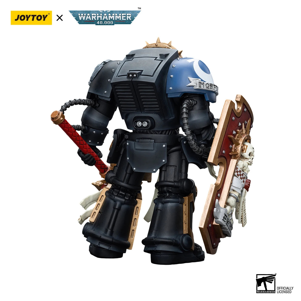 JOYTOY Warhammer 40k 1/18 Action Figures Ultramarines Chaplain in Terminator Armour