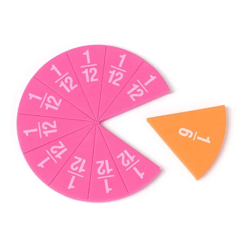 51Pcs EVA Round Shaped Fractions