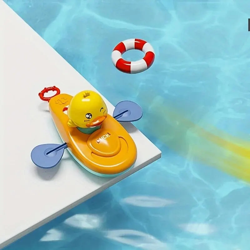 Little Yellow Duck Kayak Toy