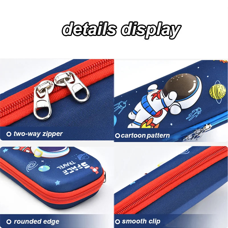 3D Kawaii Pencil Case EVA Large Capacity Waterproof