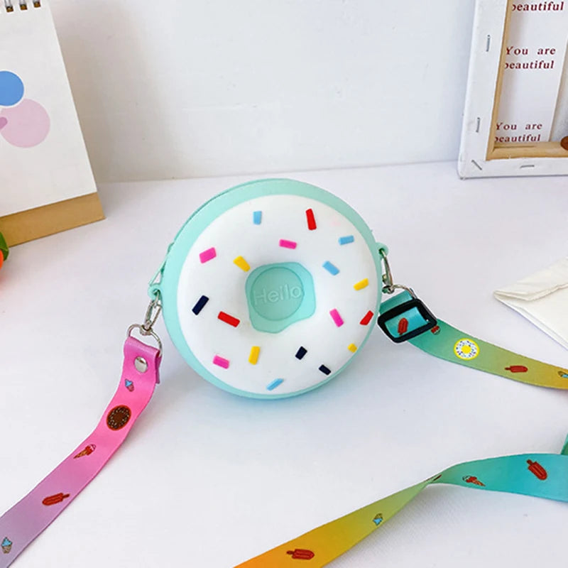 Round Donut Crossbody Bag