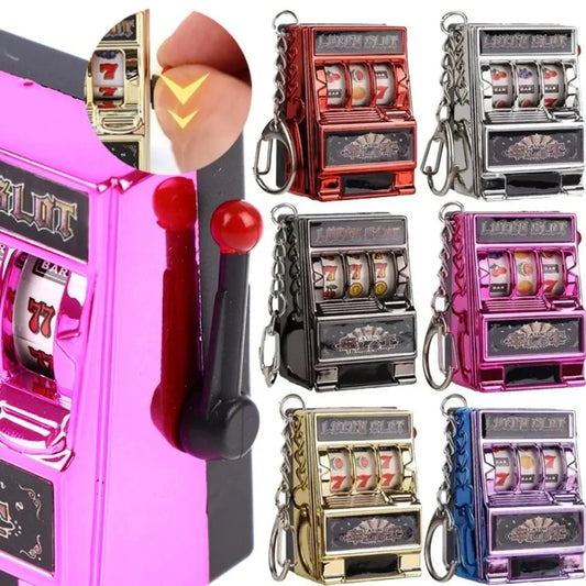 Jackpot Machine Keychain