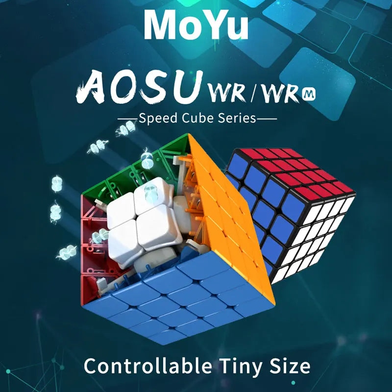 MoYu AoSu WRM Magnetic Magic Cube 4x4x4 4x4