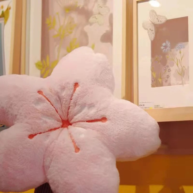 Pink Cherry Blossom Cushion