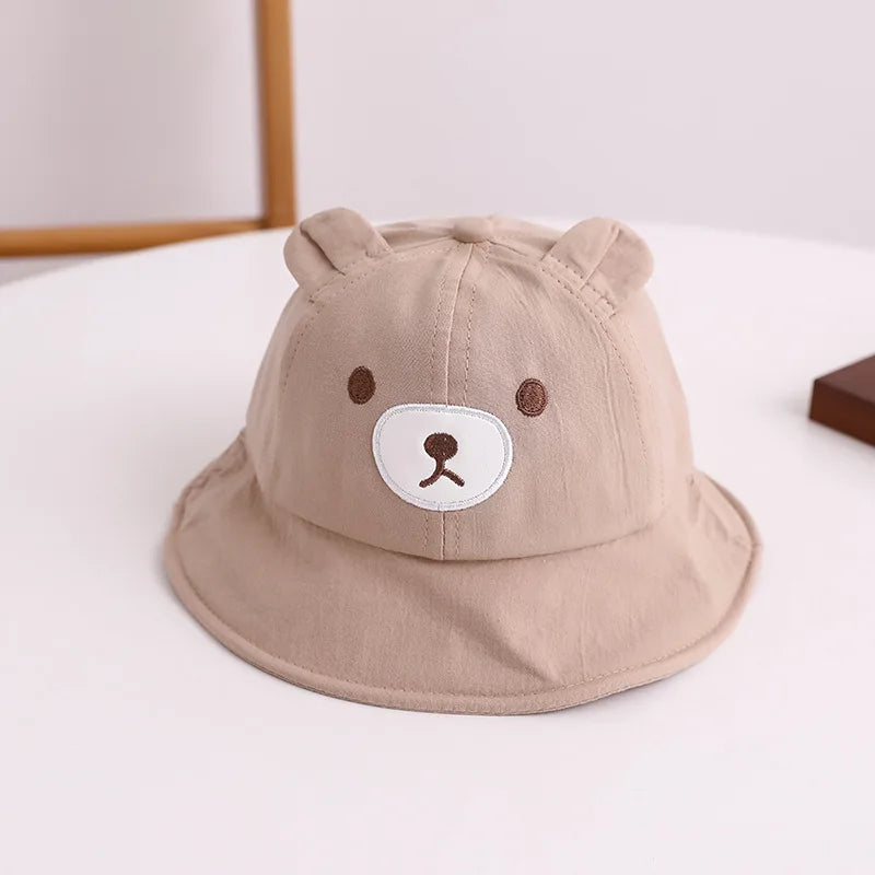 Bear Kids Bucket Hat Cotton 5-24M