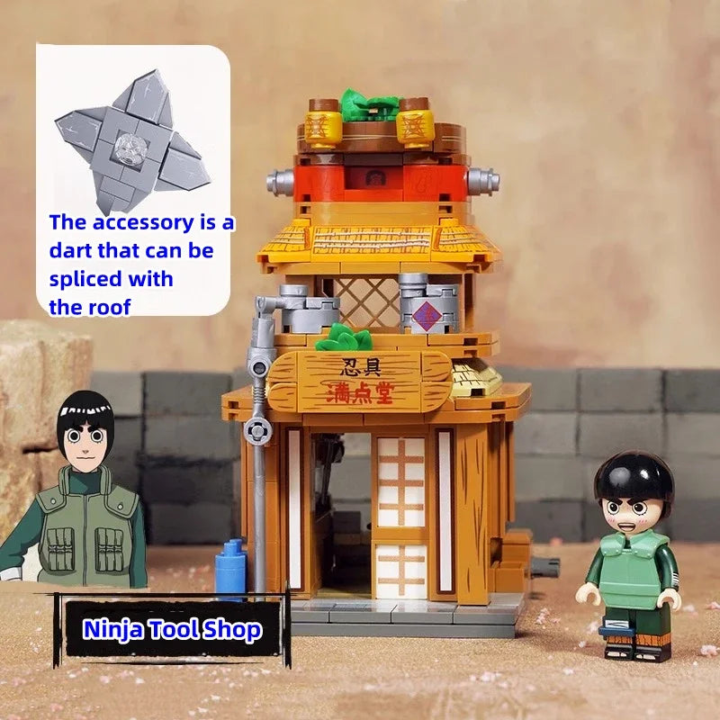 keeppley building blocks Naruto Konoha Village