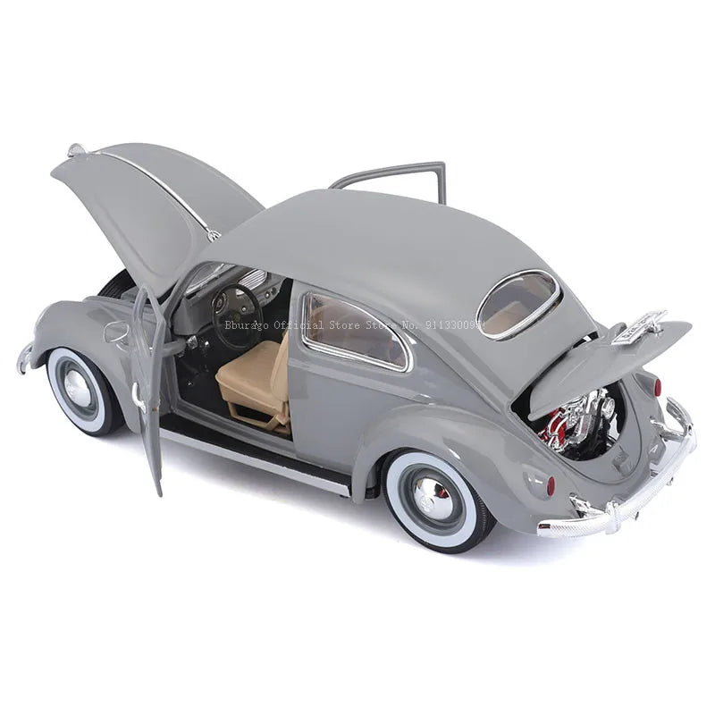 Bburago Die Cast Car 1:18 1955 Volkswagen Kafer-Beetle Alloy