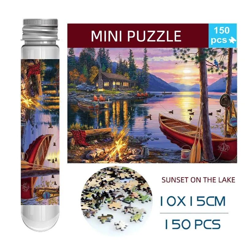 MaxRenard Jigsaw Puzzle Mini Pieces 150pcs