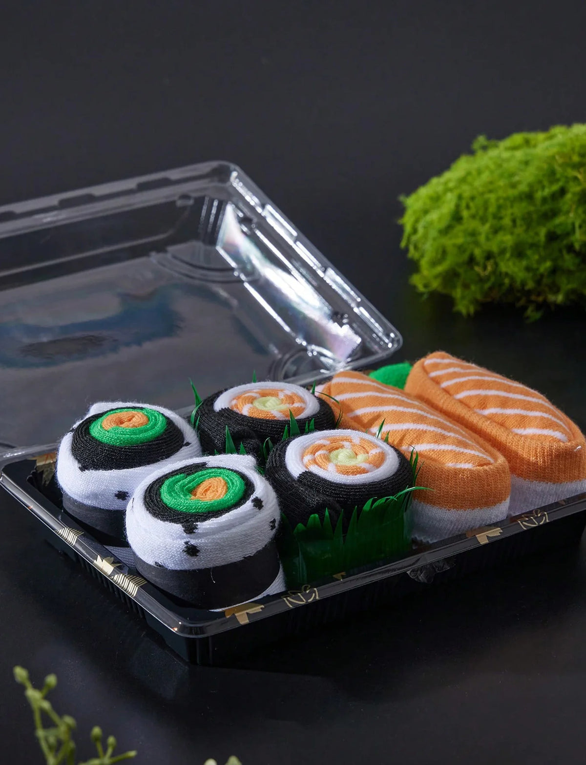 Sushi Mid Calf Socks 3 Pairs
