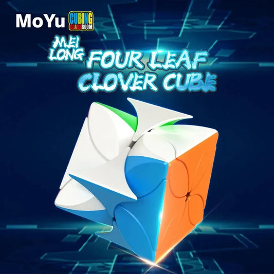 MOYU Meilong Clover Magic Speed Cube Stickerless Professional