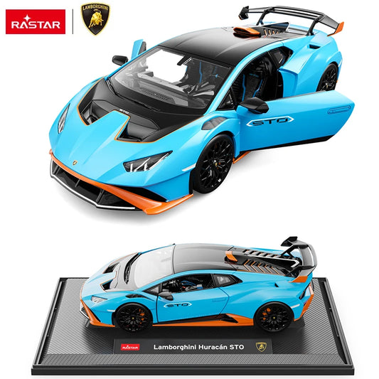 RASTAR 1/18 Lamborghini Huracan STO Supercar Diecast