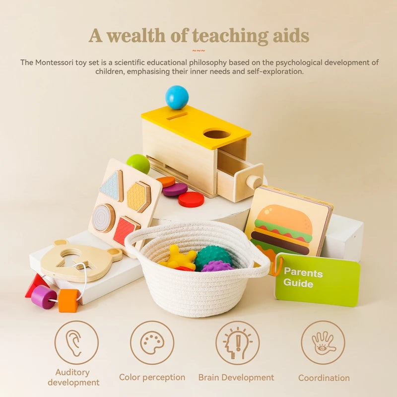 Wooden Montessori Sensory Toys