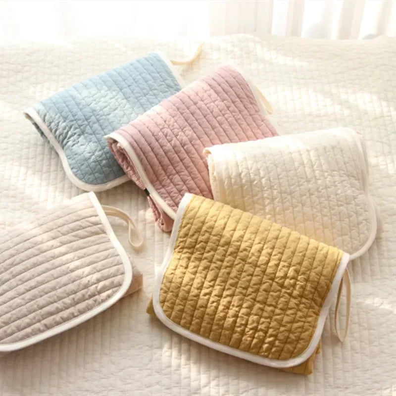 Newborn Baby Changing Mat Cotton Waterproof