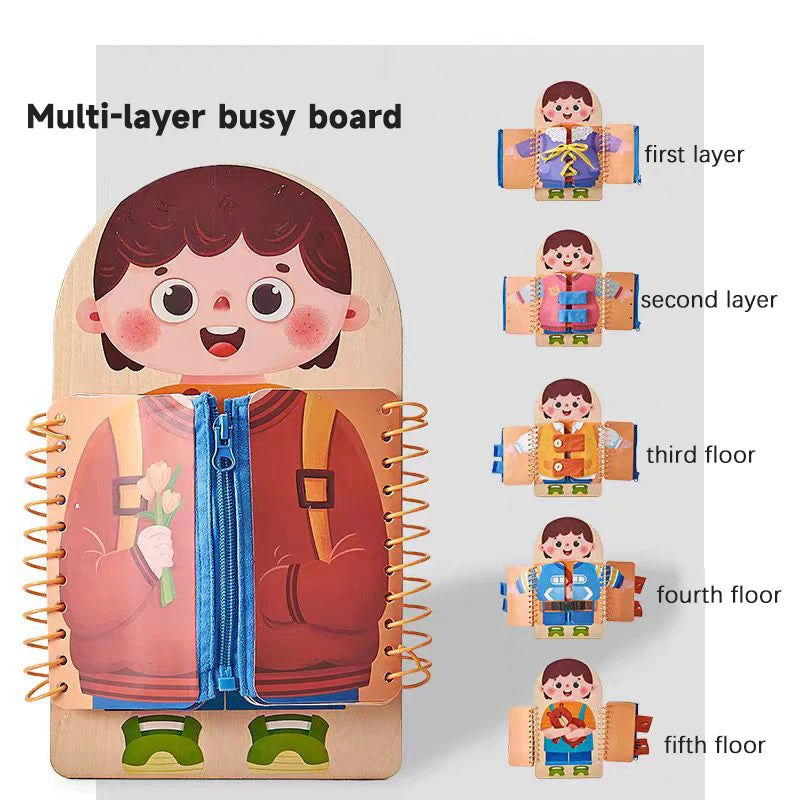 Wooden Activity Board Development Toys