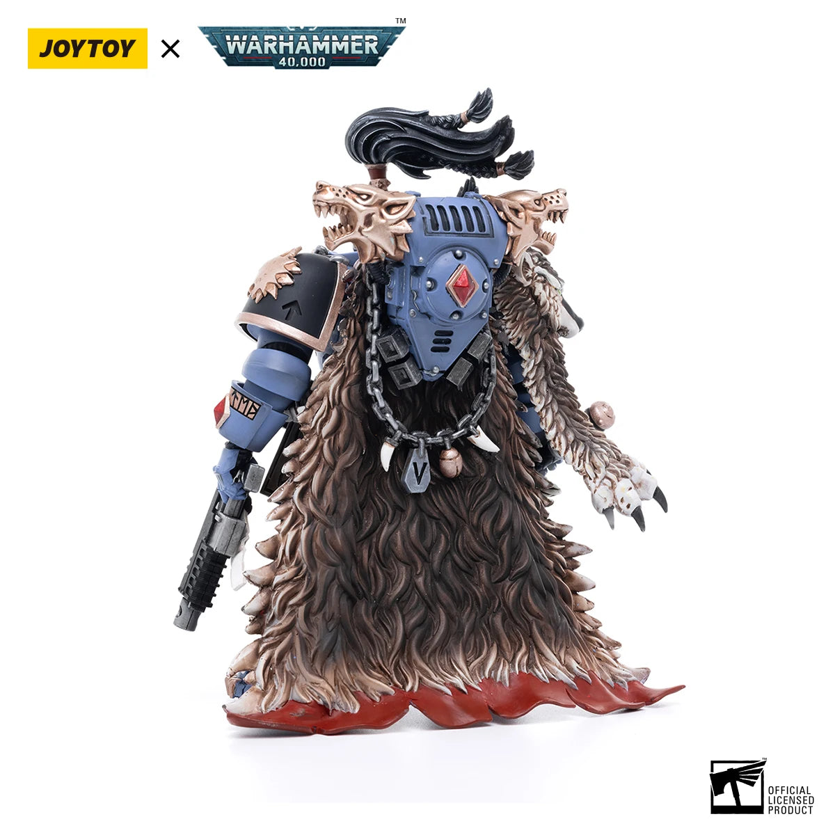 JOYTOY Warhammer 40k 1/18 Action Figures Space Wolves Ragnar Blackmane