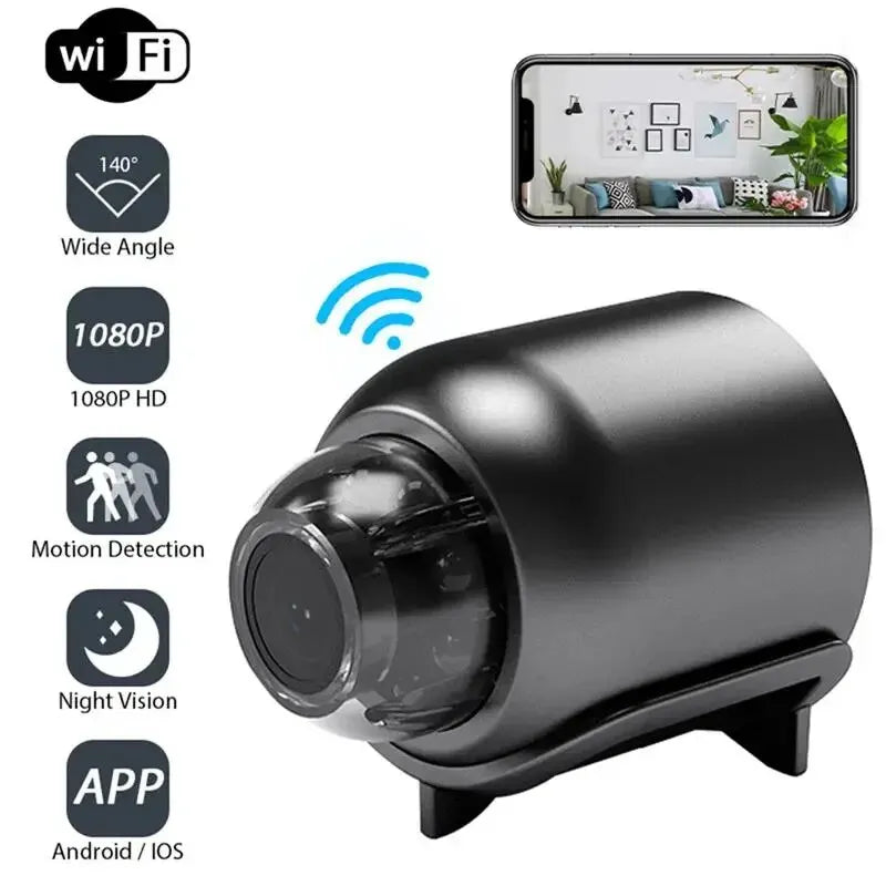 1080P HD Mini WiFi Camera Baby Monitor Night Vision