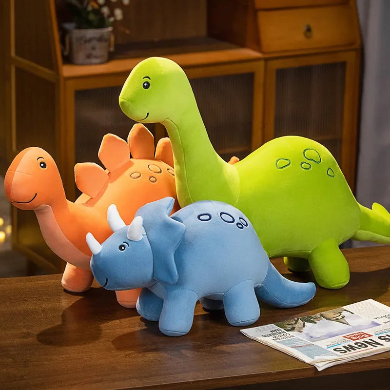 Plush Colorful Dinosaur