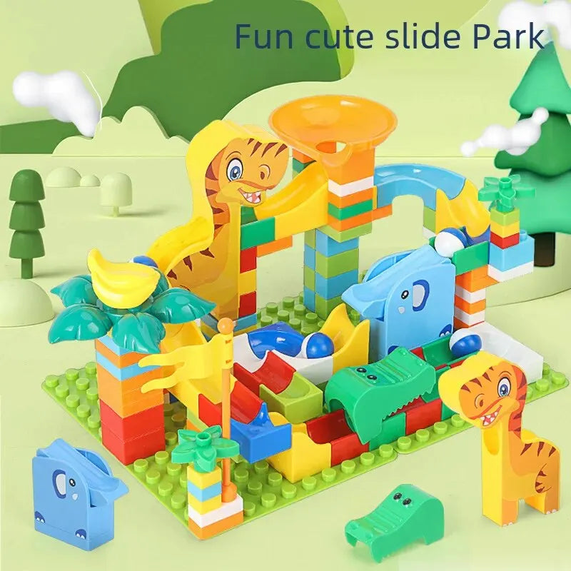 3D Large Building Blocks Dinosaur Theme